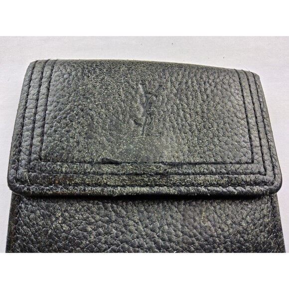 Yves Saint Laurent YSL Leather Small Snap Coin Wallet - Picture 2 of 16